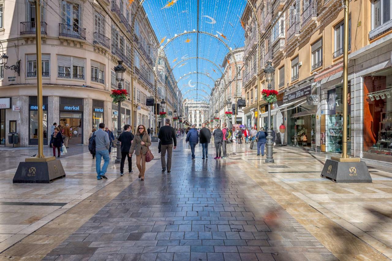 Apartamentos Bolsa Larios Málaga Dış mekan fotoğraf